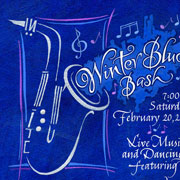 Winter Blues Bash Invitation