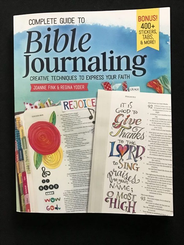 Cover of Bible Journaling Book Joanne Fink