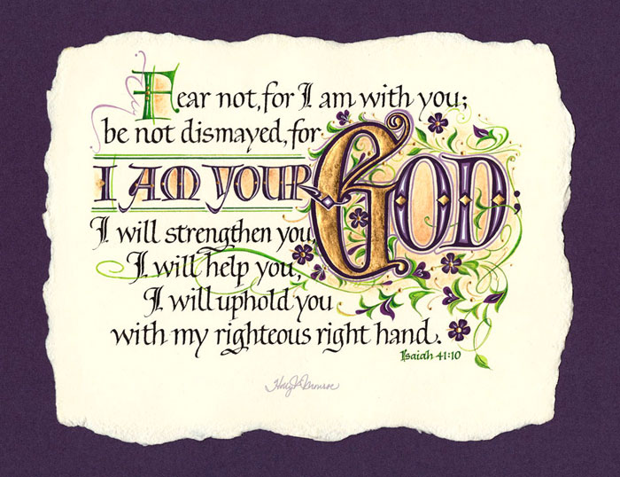 I Am Your God - Isaiah 41:10