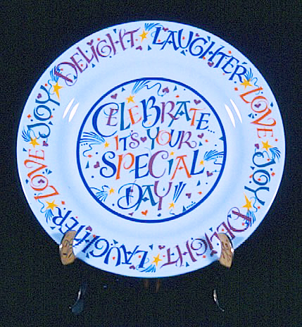 Celebration Plate
