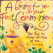 A Blessing for Your First Communion